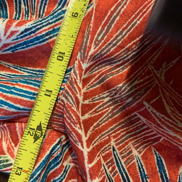 Ocean and Coast Swim Trunk Orange Palms Print XXL - Picture 7 of 7